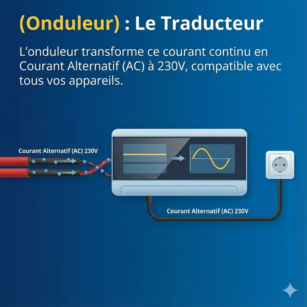 Fonctionnement des panneaux photovoltaïques